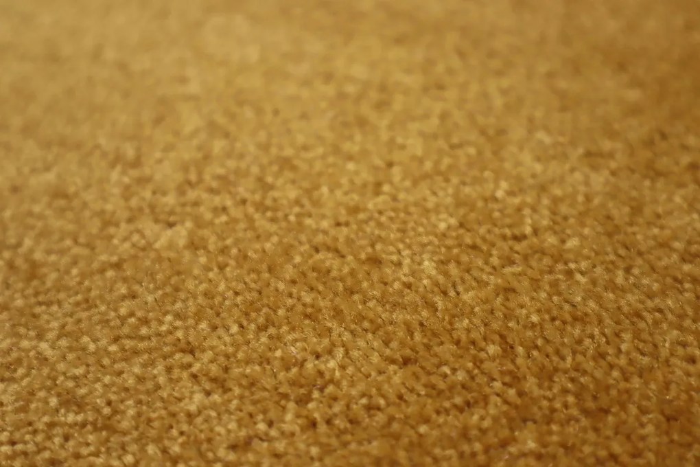 Lano - koberce a trávy Kusový koberec Nano Smart 371 žltý - 60x100 cm