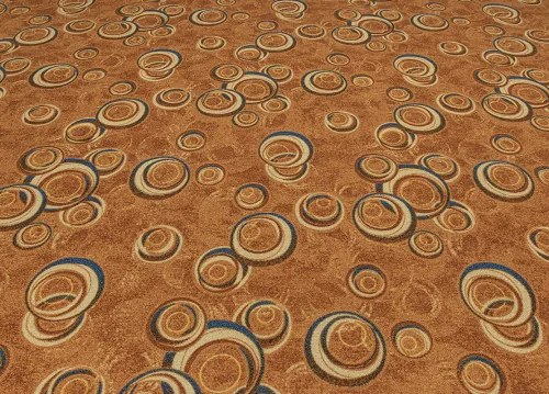 Koberce Breno Metrážny koberec DROPS 64, šíře role 500 cm, oranžová, viacfarebná