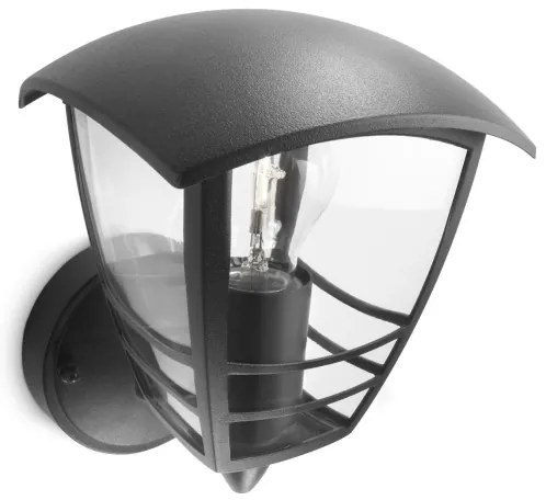 Philips 15380/30/16 - Vonkajšie nástenné svietidlo MYGARDEN CREEK 15380/30/16 1xE27/60W/230V