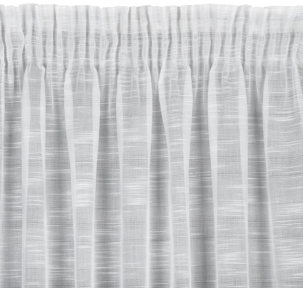 ZÁCLONA NA PÁSKE ASTERA 140X270 CM BIELA
