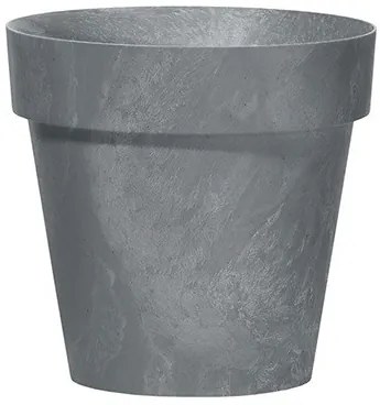 Prosperplast Kvetináč Cube beton effect marengo, varianta 14 cm