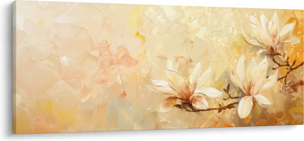 Obraz - Kvety (120x50 cm)
