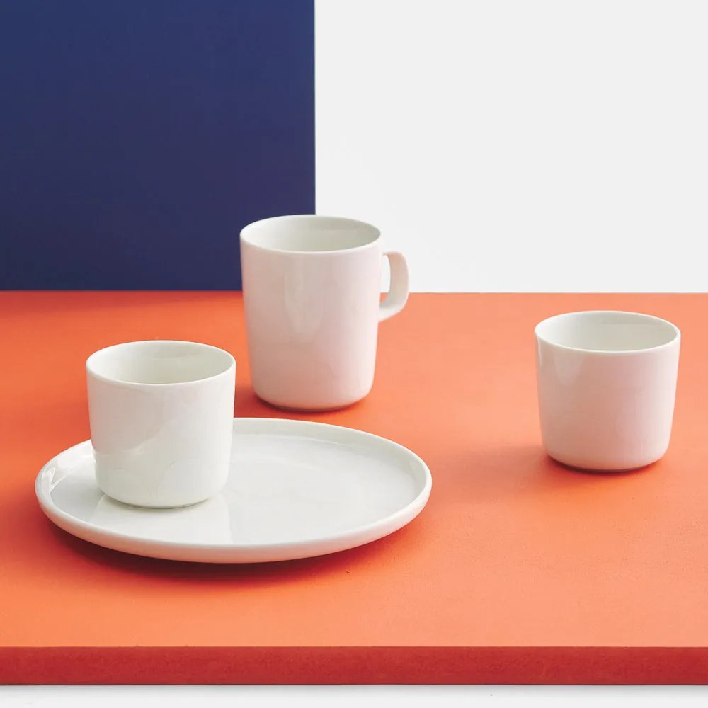 Marimekko Šálka Oiva Unikko 200ml sada 2ks biele