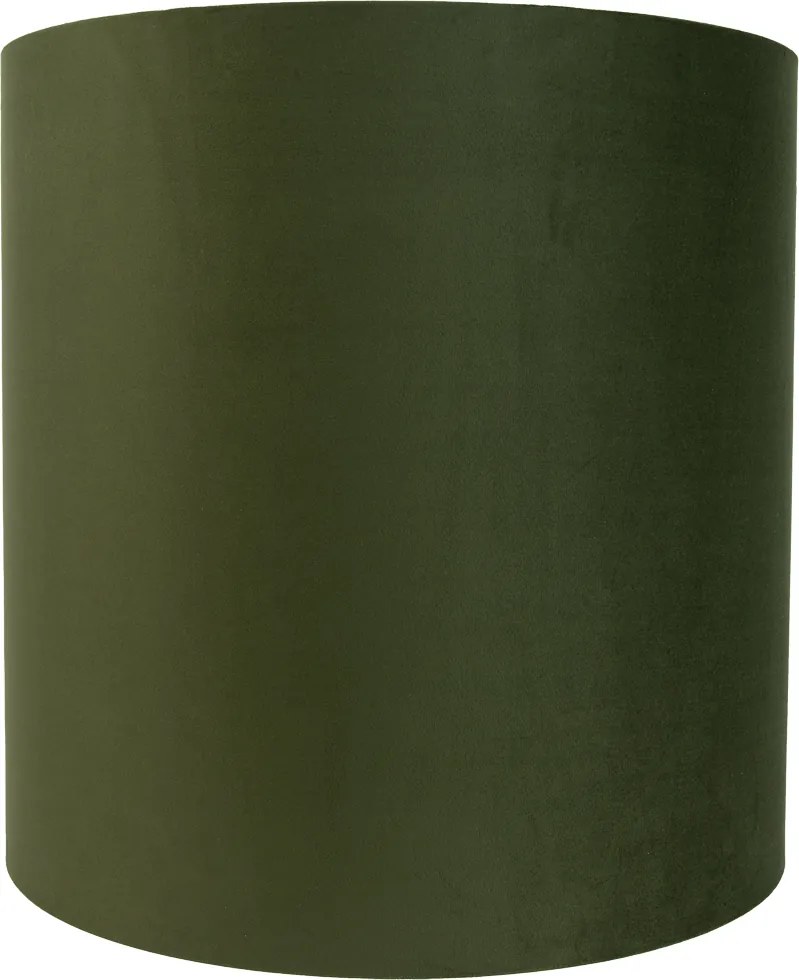 Zamatové tienidlo zelené 40/40/40 so zlatým interiérom