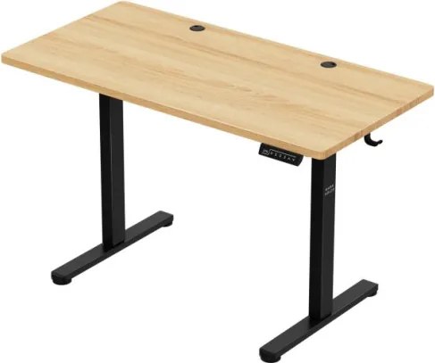 Elektrický výškovo nastaviteľný stôl Mark Adler Leader 6.9 Dub Craft / čierny