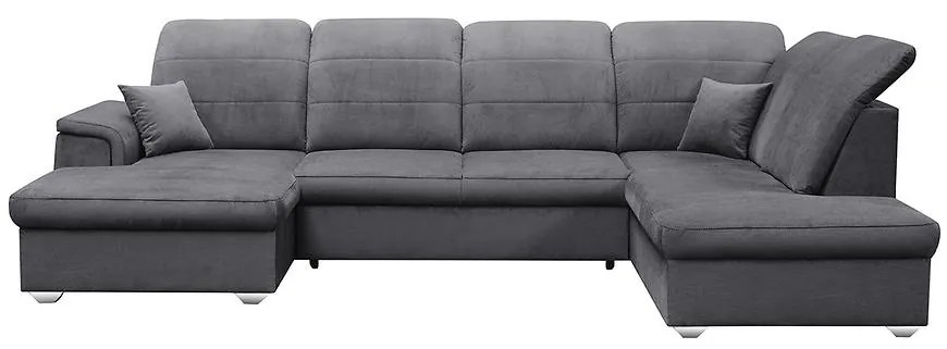 Rohová sedacia súprava Amsterdam L sivá Viton 203