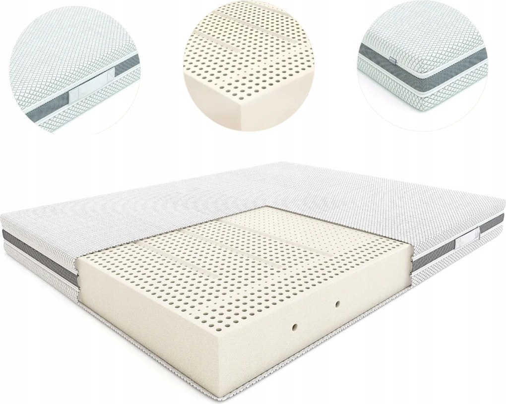 Matrac 120x200 Hilding Melody Hybrid latexová pena 19 cm H4, tvrdý