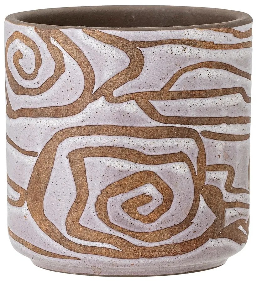 Ručne vyrobený obal na kvetináč z terakoty ø 12 cm Lija – Bloomingville