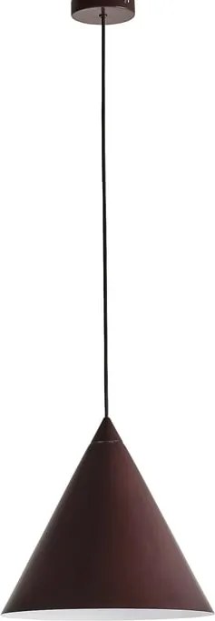 Stropné svietidlo PEAK, bordová