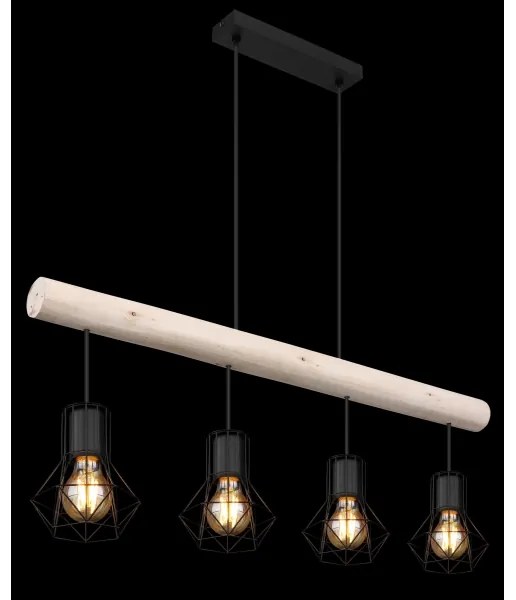 Globo 54017-4H3 - Luster na lanku PRISKA 4xE27/40W/230V