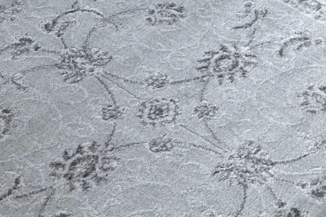 Koberec MEFE 2312 Ornament, ramka - sivý
