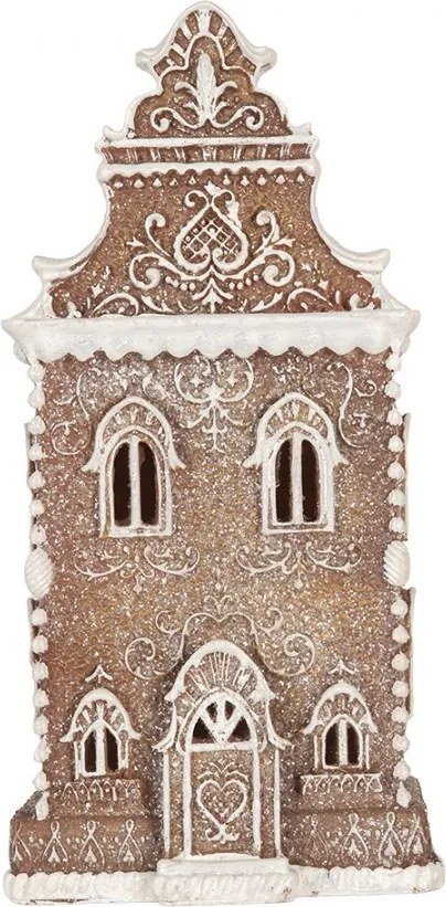 Perníkový LED domček Gingerbread Cotti - 17*15*35 cm