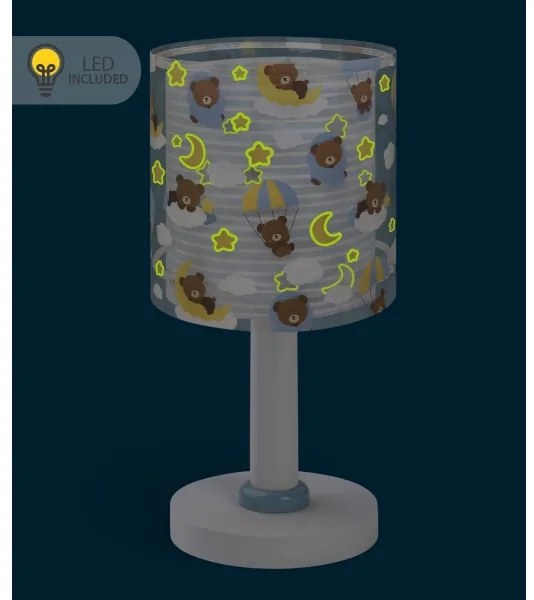 Dalber 41571T - LED detská lampička BABY TEDDY 1xG4/4W/230V modrá