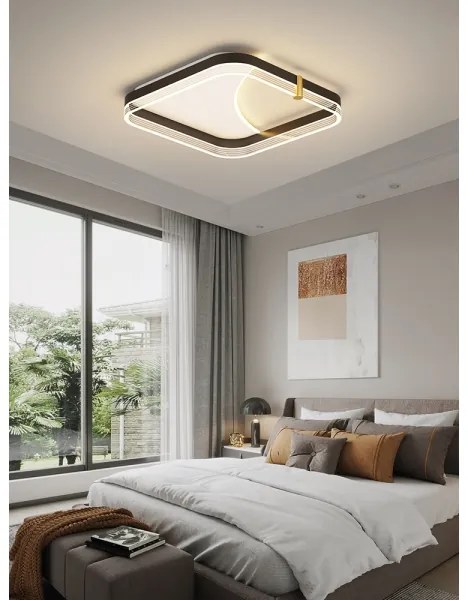 Brilagi - stmievateľné LED svietidlo SIRELI LED/56W/230V 3000-6000K 40x40 cm + diaľkový ovládač