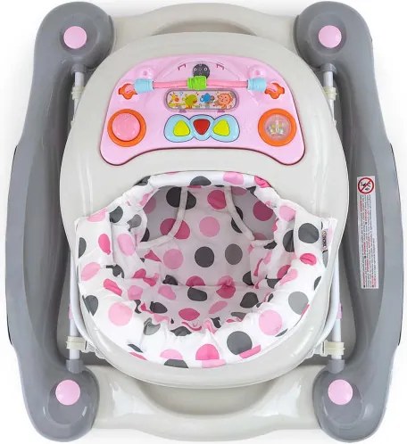 Detské chodítko Patrol Plus pastelové guličky