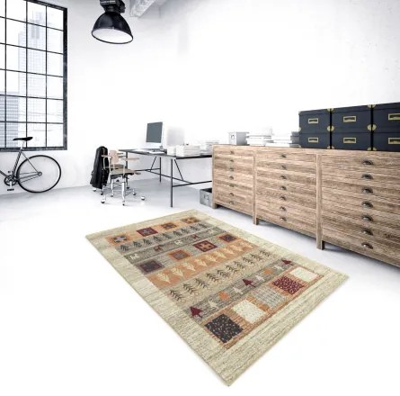 Koberce Breno Kusový koberec SHERPA 5091/DW6D, béžová, viacfarebná,120 x 170 cm