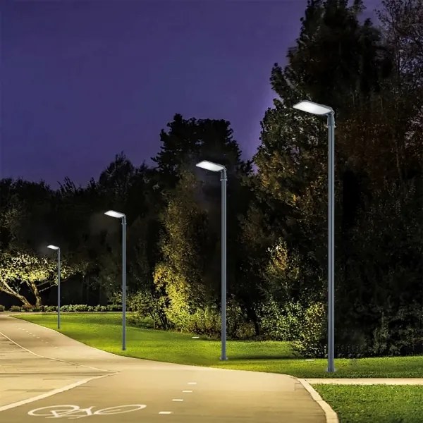 Brilagi-LED Vonkajšie svietidlo so stĺpom a 4 m káblom URBANLIGHT LED/100W/230V antracit IP65
