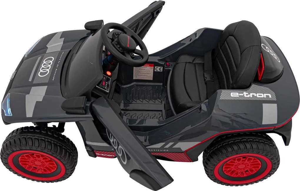 Ramiz Audi RSQ E-TRON vozidlo Sivá