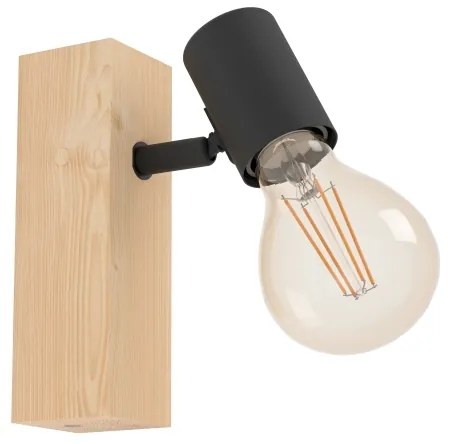 Eglo 98111 - Nástenné bodové svietidlo TOWNSHEND 3 1xE27/10W/230V