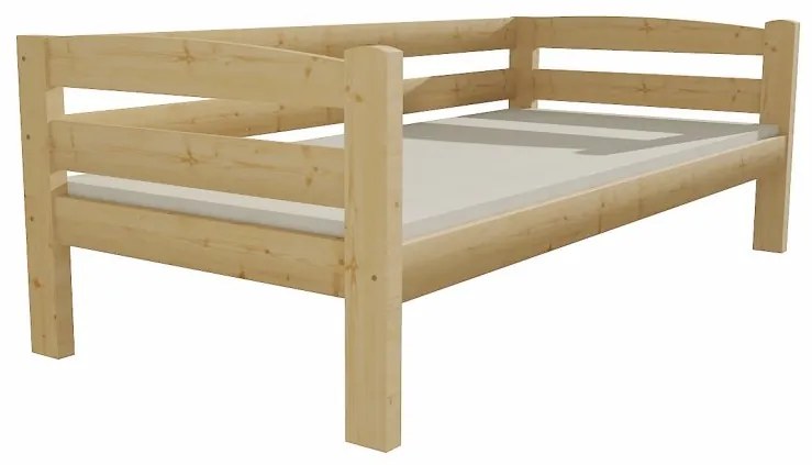 Detská posteľ z masívu 200x90cm bez šuplíku - DP010