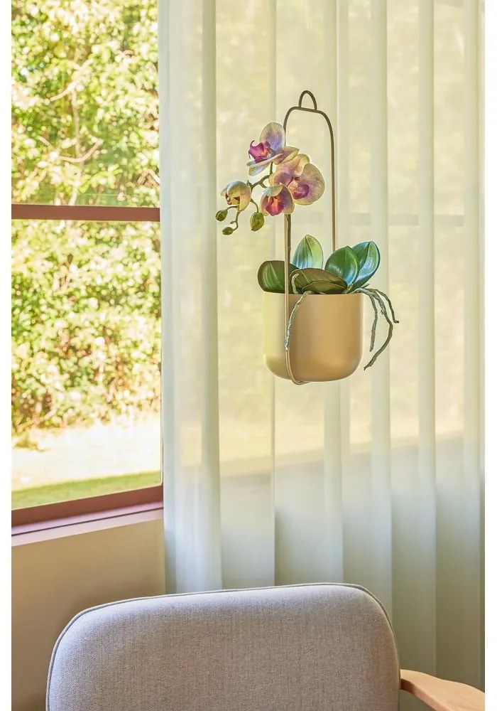 Kovové závesné obaly na kvetináče v súprave 2 ks ø 16 cm Lotus – Hübsch