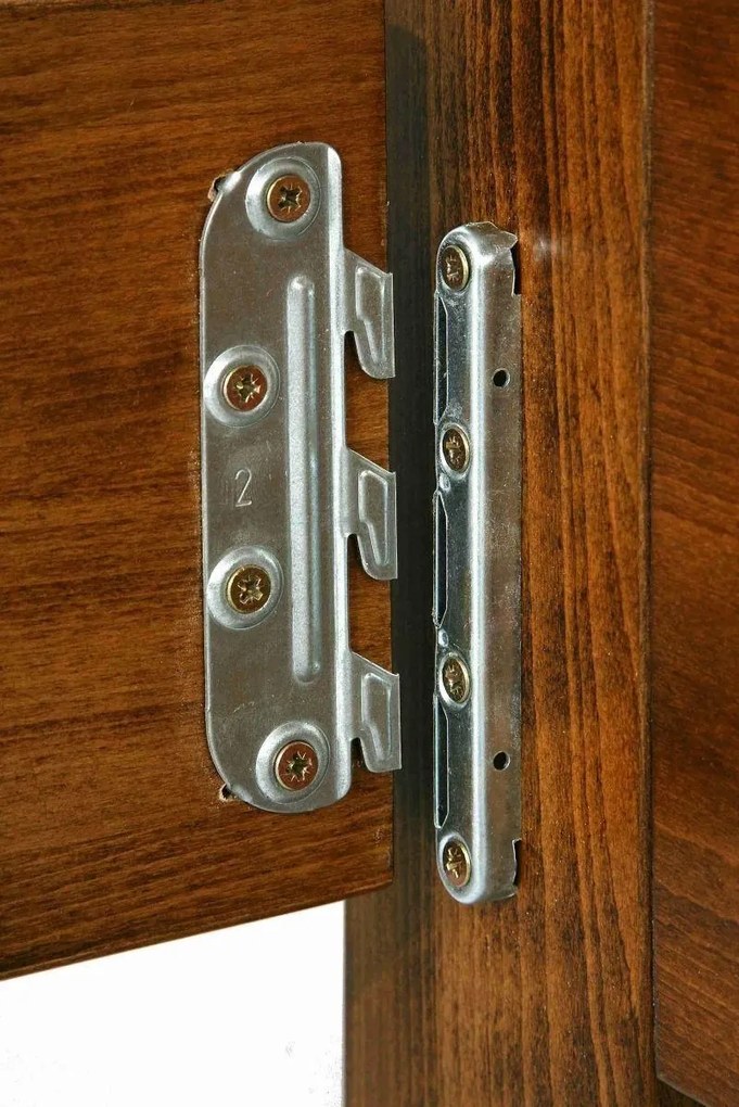 Drevená vyvýšená manželská posteľ KUBA - smrek, 200x180