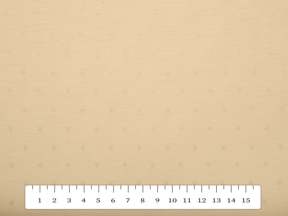 Biante Dekoračný oválny obrus BM-001 Nopky na svetlo žltom 100x140 cm