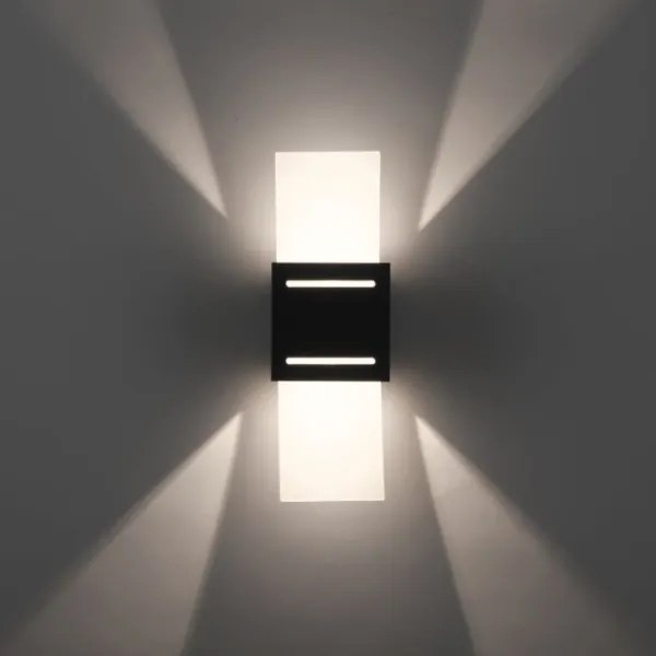 Paul Neuhaus 9007-13 - Nástenné svietidlo ORMA 1xG9/40W/230V čierna