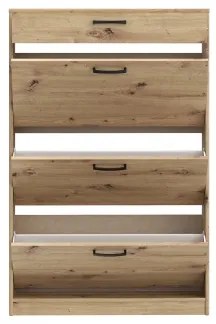 Omara za čevlje KAVI, hrast Artisan