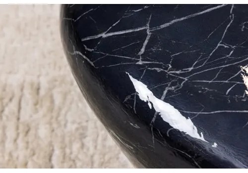 Konferenčný stôl Stone 44853 75x52cm Black marble look  - Komfort-nábytok