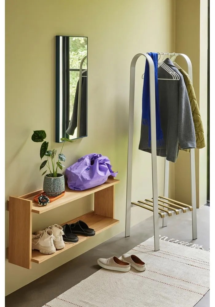 Biely kovový stojan na oblečenie Sempre – Hübsch