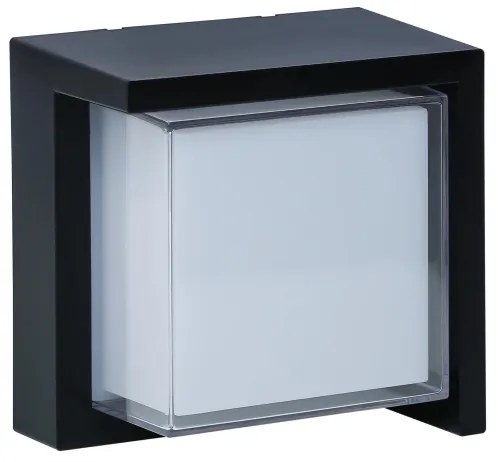 LED Vonkajšie nástenné svietidlo ESSEN LED/12W/230V IP44 čierna