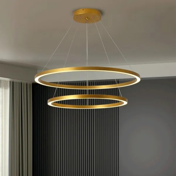 Immax NEO 07159-G80-60 - LED Stmievateľný luster FINO LED/93W/230V Tuya zlatá + DO