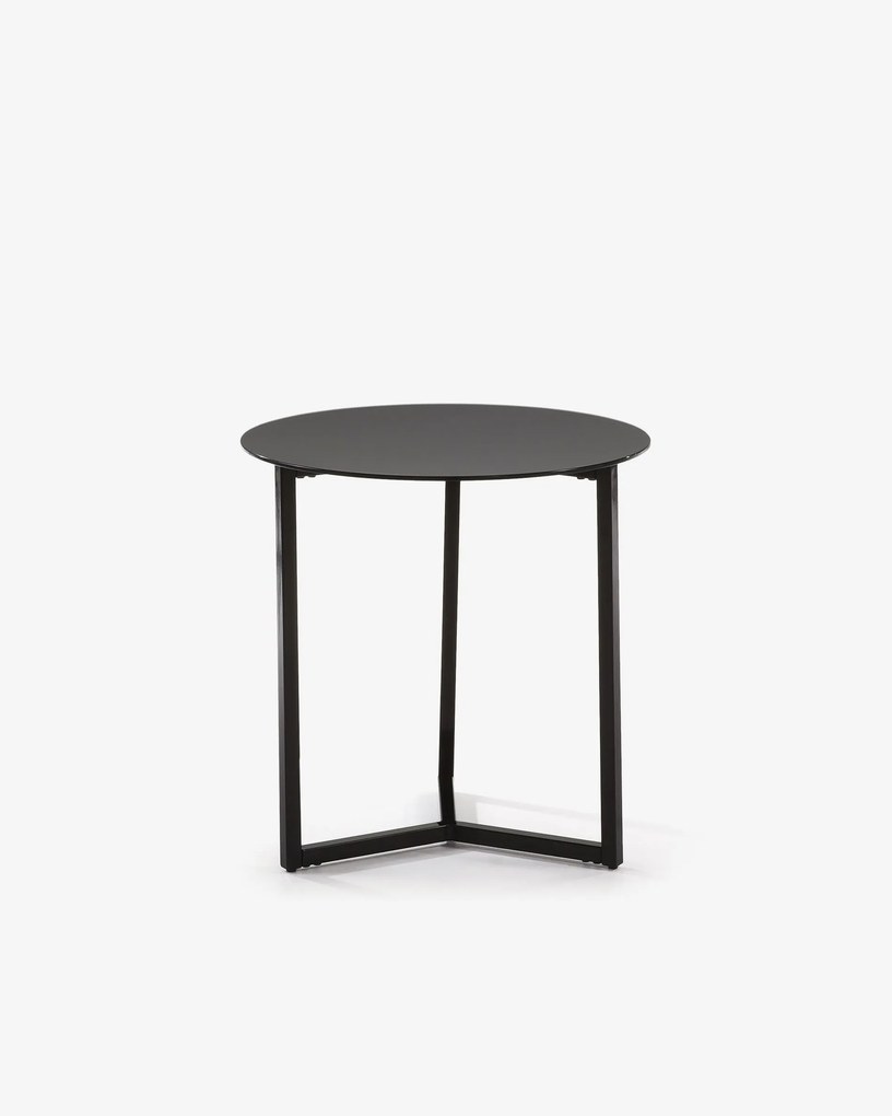 Kave Home RAEAM odkladací stolík, Ø 50 cm