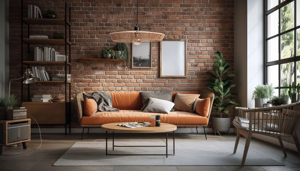 Toolight Toolight, stropné svietidlo 1xE27 APP1407-1CP, čierna-hnedá, OSW-02414