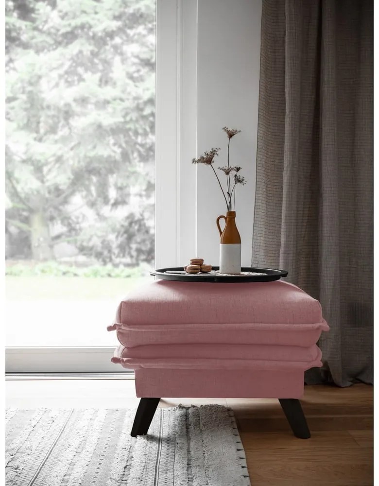 Ružová podnožka Miuform Charming Charlie