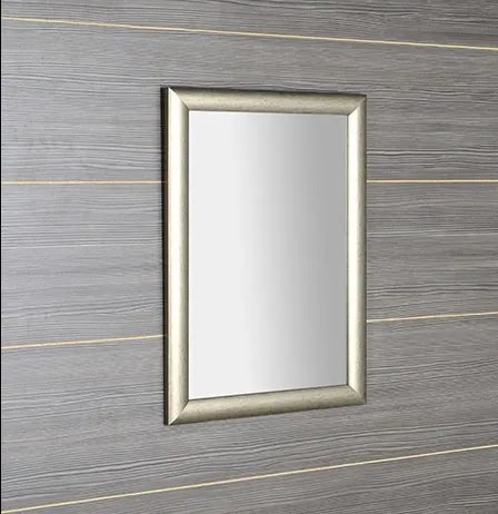 Sapho, ESTA zrkadlo v drevenom ráme 580x780mm, strieborná s prúžkom, NL395