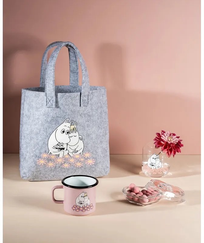 Hrnček Moomin Together 0,37l, ružový