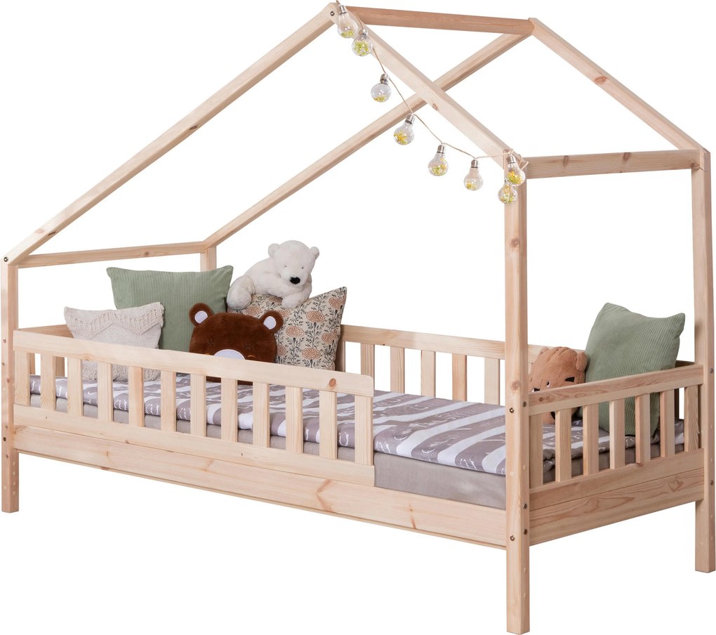 XXXLutz DOMČEKOVÁ POSTEĽ, 140/200 cm prírodná farba Livetastic - Detské izby - 000406008123