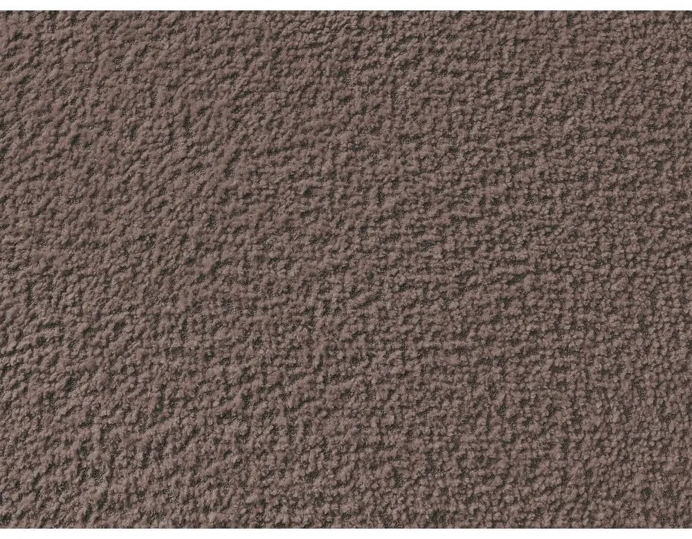 Hnedé kreslo z textílie buklé Giorgia – Bobochic Paris