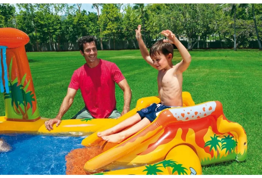 Nafukovací bazén Dinosaur Play Center INTEX 57444