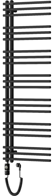 Mexen Neptun, elektrické vykurovacie teleso 1400 x 500 mm, 600 W, čierna, W101-1400-500-2600-70