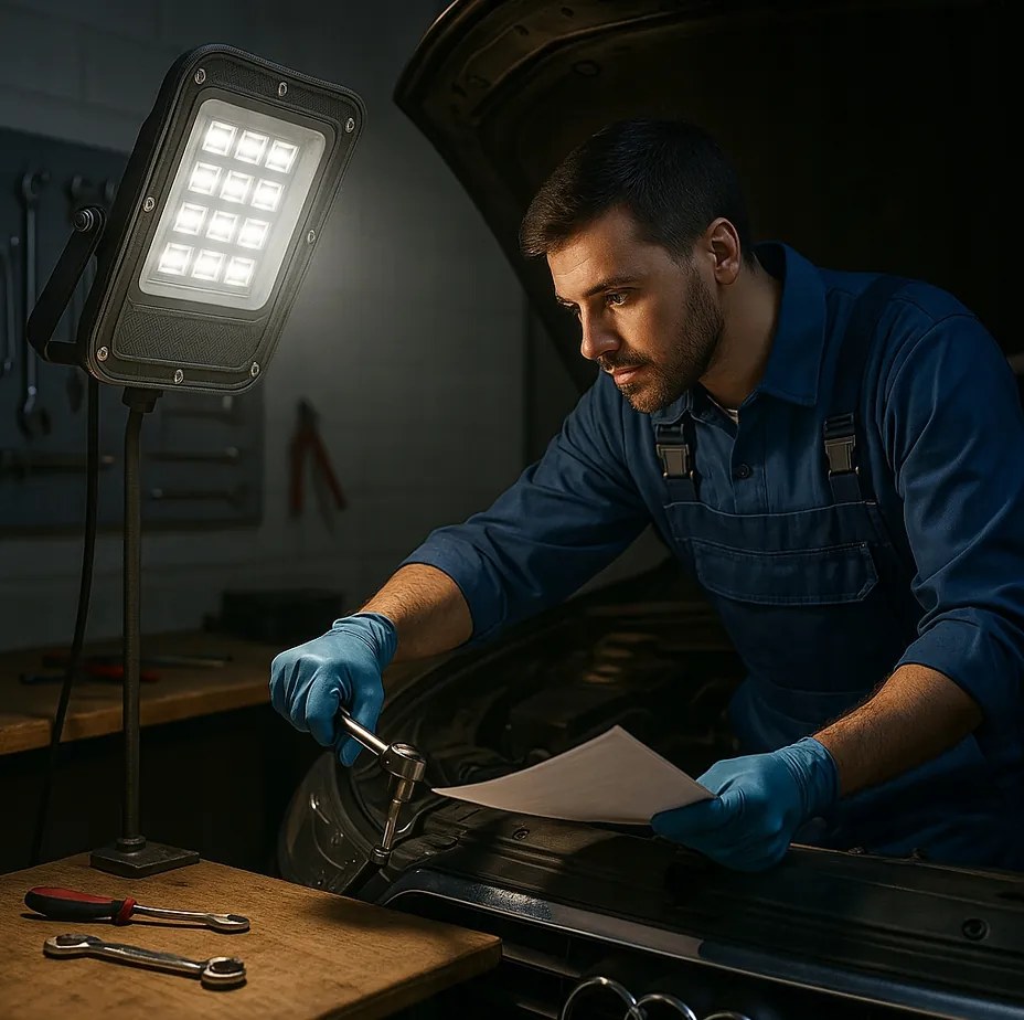 BERGE LED reflektor ODYN 30W - 2700lm - 4000K - IP66