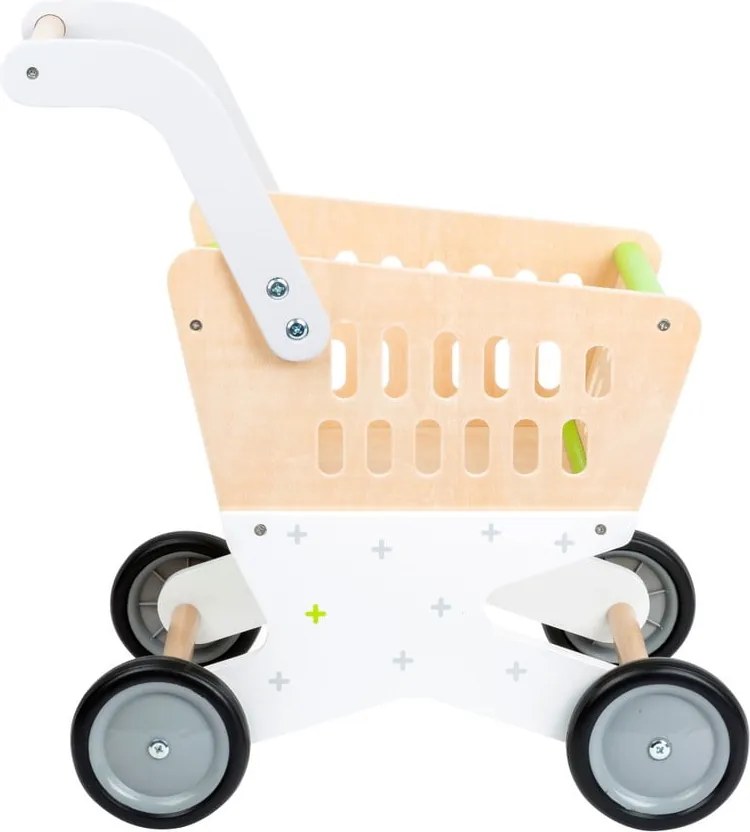 Detský drevený nákupný vozík Legler Shopping
