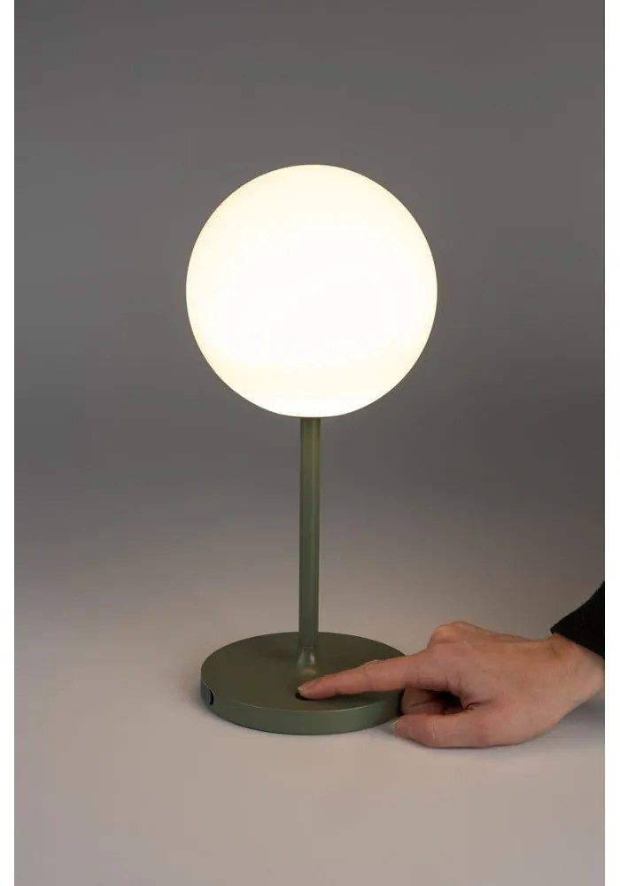 Zelená stmievateľná stolová lampa (výška 33 cm) Hub – White Label