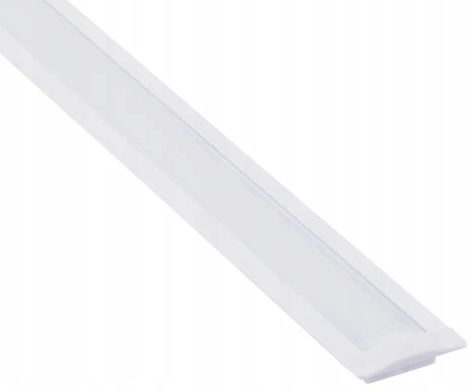 BERGE LED hliníkový profil zapustený 2m biely - sada
