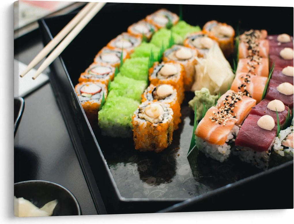Obraz - Sushi (70x50 cm)