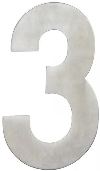 Domové číslice COBRA 150 mm (NEREZ), 7, COBRA IN (nerez)