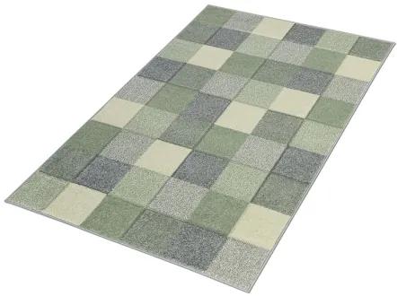 Koberce Breno Kusový koberec PORTLAND 1923/RT46, zelená, viacfarebná,133 x 190 cm