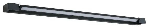Brilagi-LED Kúpeľňové osvetlenie zrkadla AQUA LINE LED/36W/230V 120 cm IP44 čierne